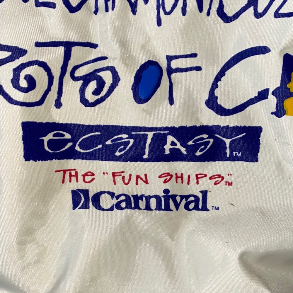 Carnival Ports of Call Drawstring Bag - Picture 5 of 7